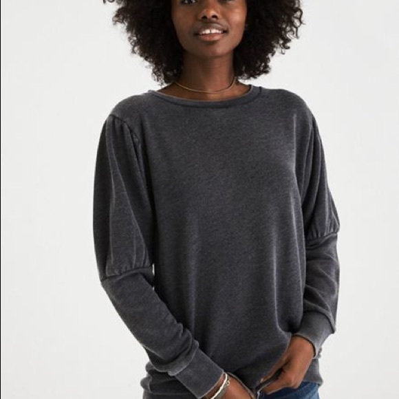 American Eagle Outfitters Tops - aeo exaggerated sleeve sweatshirt